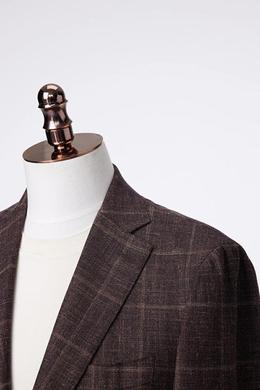 The Woodland Plaid Sport Coat | Brown Plaid Sport Coat
