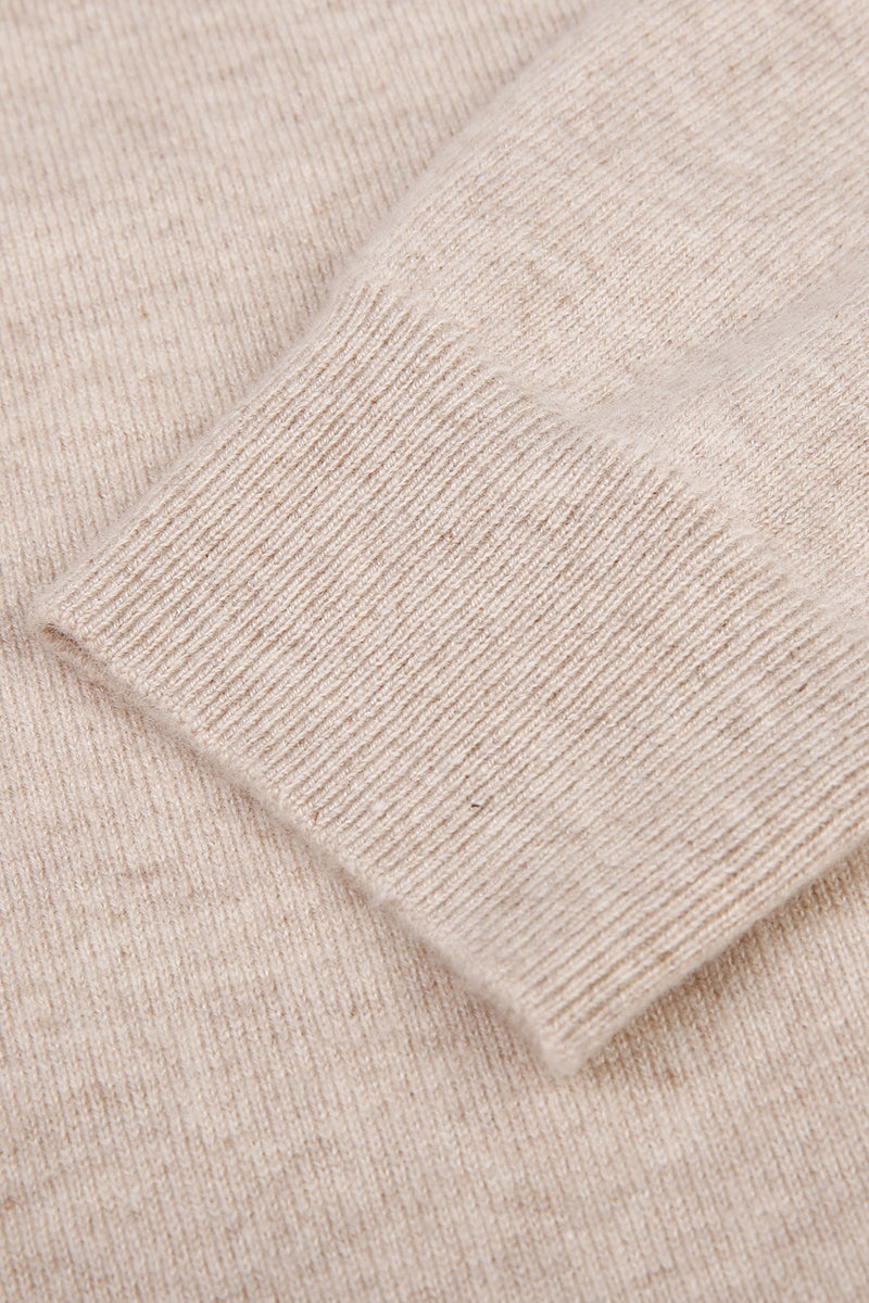 The Alder 100% Coarse Spun Cashmere Cardigan