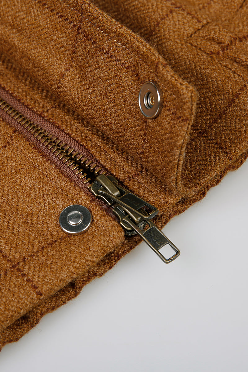 The Alpine Lock 100% Heavy Wool Windproof Jacket