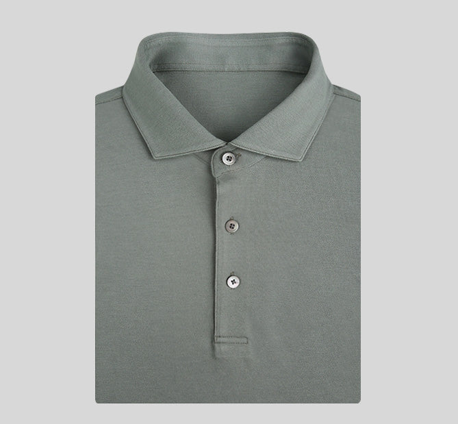The Ashcroft Bamboo-Cotton Blend Polo
