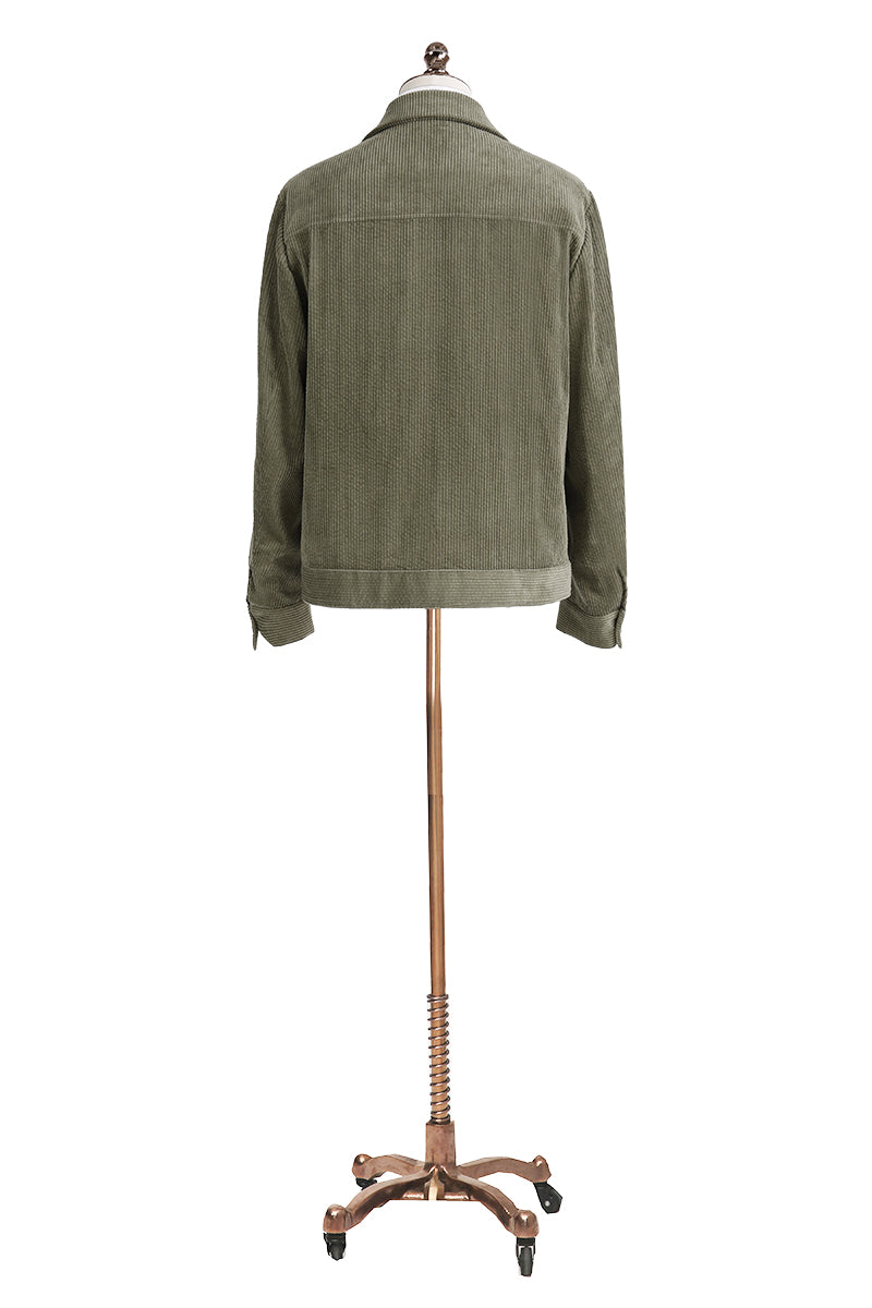 The Field Explorer Corduroy 100% Heavy Cotton Jacket - Vintage Style