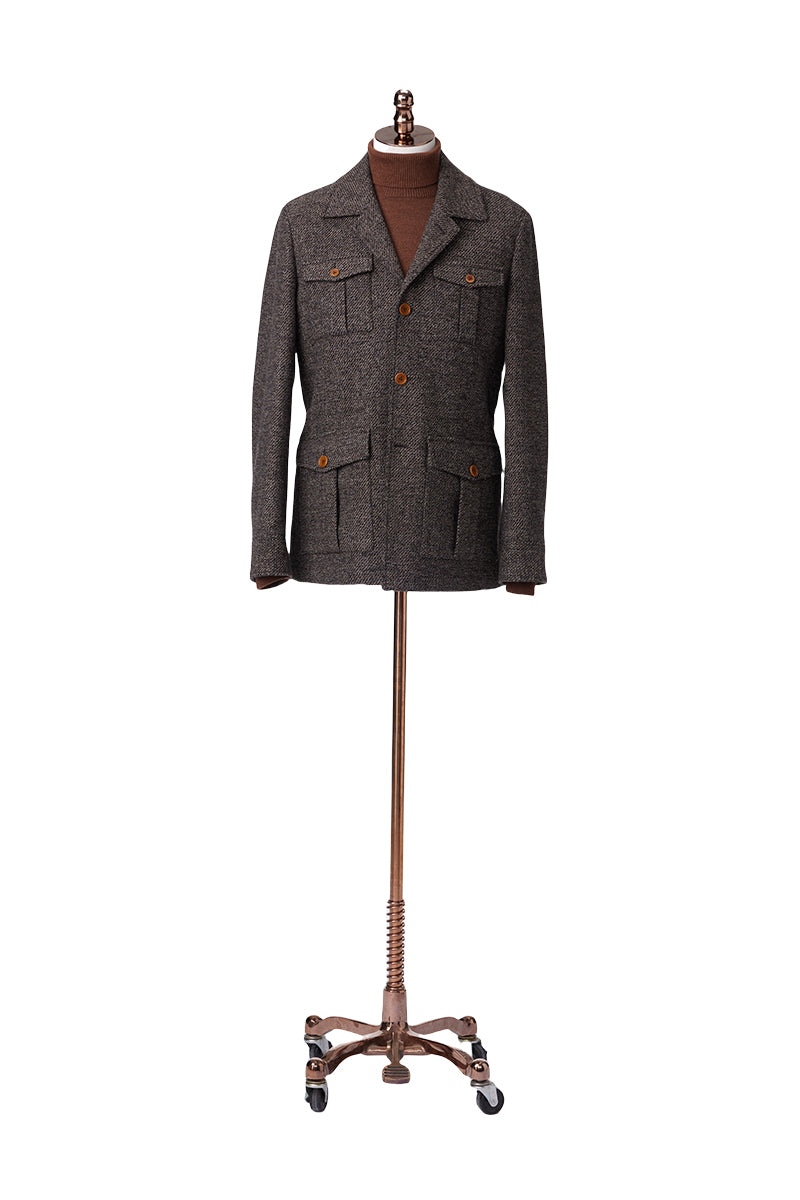 The Heritage Tweed Jacket – Sustainable Wool Blend