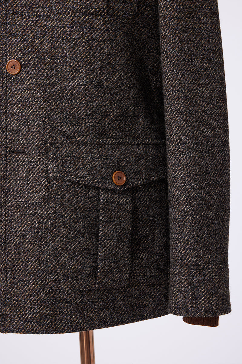 The Heritage Tweed Jacket – Sustainable Wool Blend