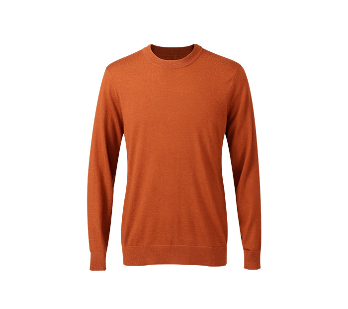 The Langford 100% Worsted Cashmere Crew Sweater