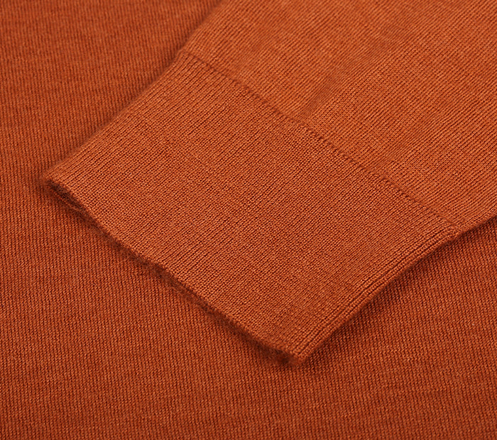 The Langford 100% Worsted Cashmere Crew Sweater