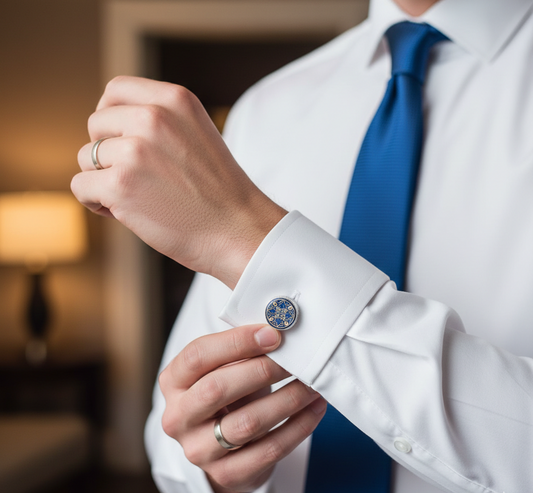 The Byzantine Majesty Enamel Cufflinks
