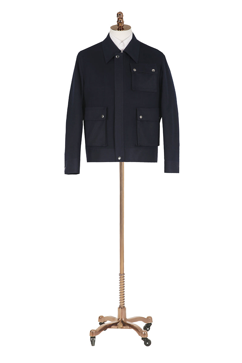 Premium Wool-Cashmere-Silk Blend Winter Jacket