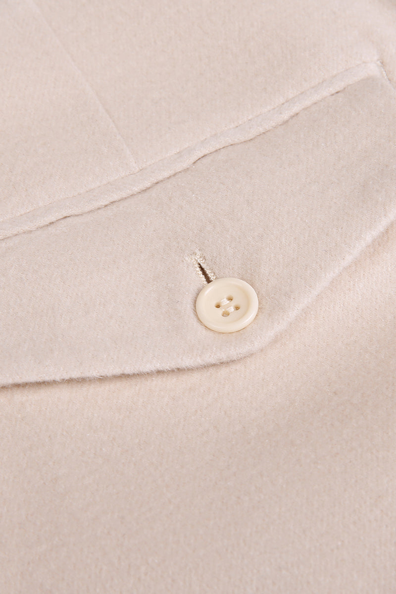The Lumina Camel & Silk Bespoke Suit | Cream Camel Hair Suit