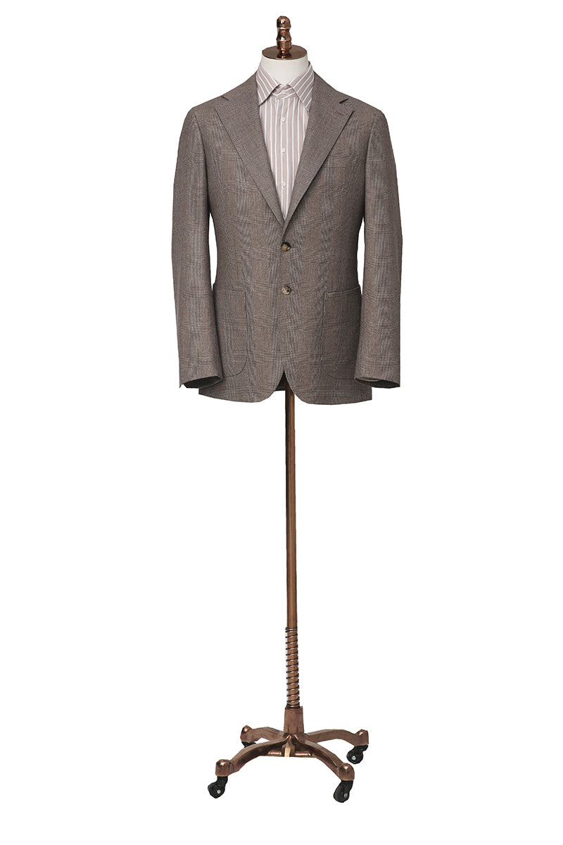 The Metropolitan Plaid Bespoke Suit | Glen Plaid Suit