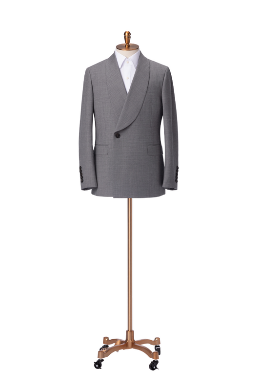The Metropolis Double-Breasted Wool Sport Coat | Gray Sport Coat