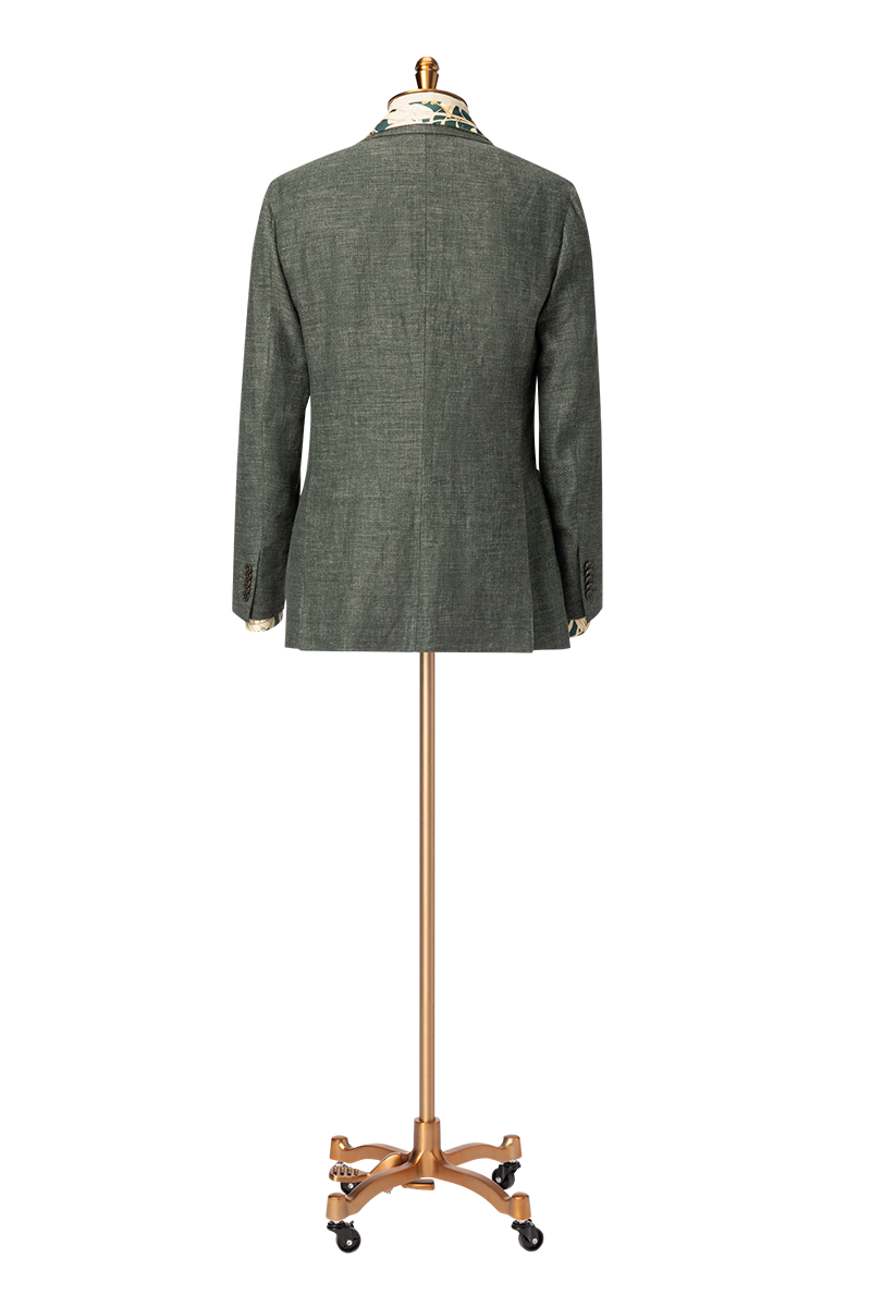 The Verdant Leisure Linen Sport Coat | Green Linen Sport Coat
