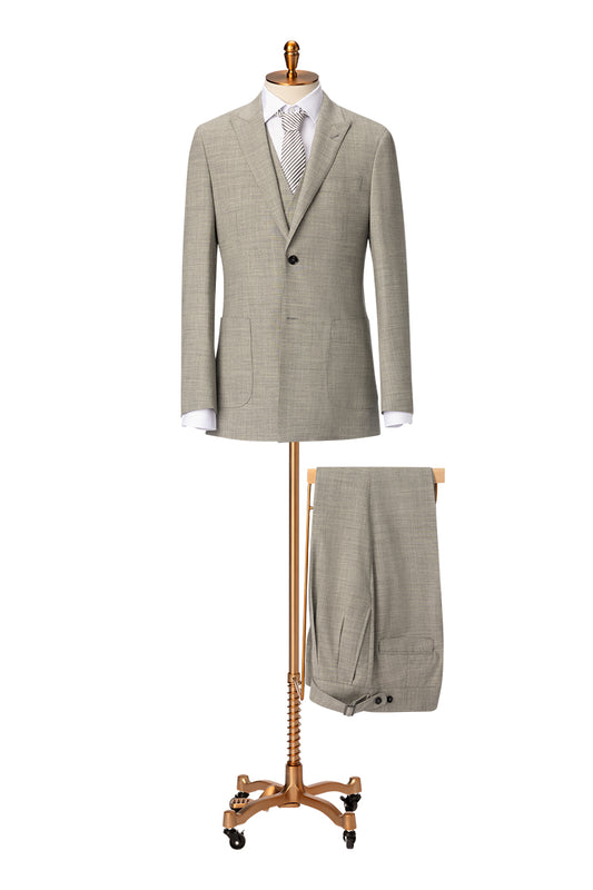 The Ashwood Bespoke Three-Piece Suit | Grey Suit