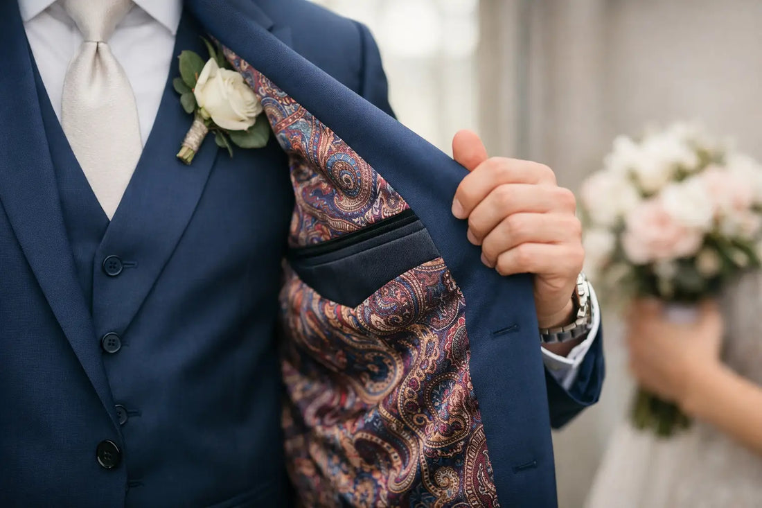 Wedding Suit Lining Photos That Matter