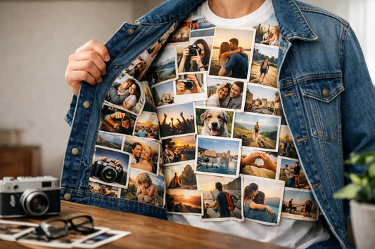Photo Collage Jacket Interior Ideas