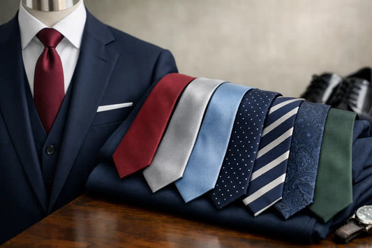 What Color Tie With a Navy Suit? 7 Best Options