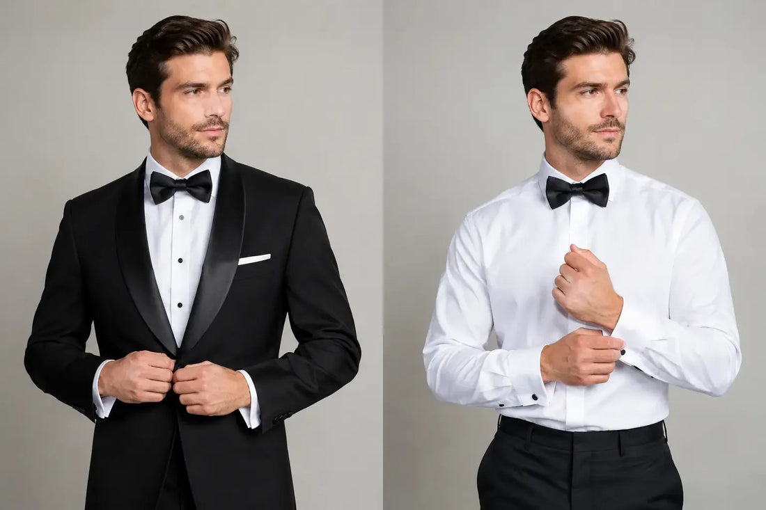 Tuxedo Shirt vs Dress Shirt for Black Tie