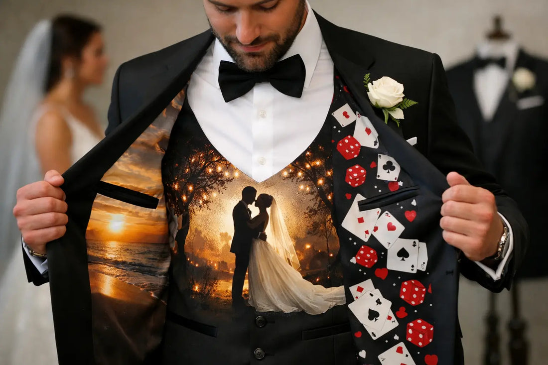 Groom Wedding Lining Story Example Ideas