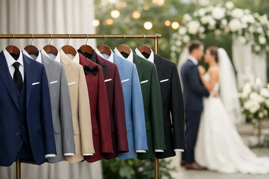 7 Best Suit Colors for Weddings