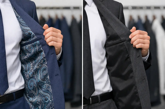 Custom Suit Lining vs Standard Lining Compared