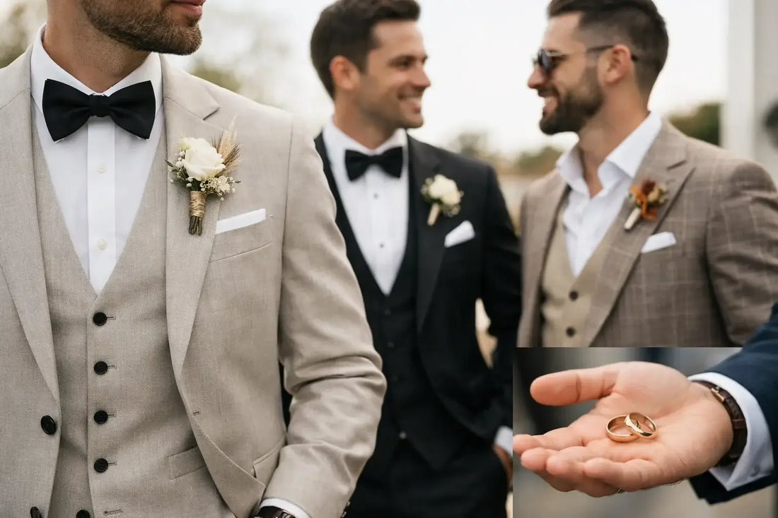 Men's Wedding Styling Trends Worth Wearing