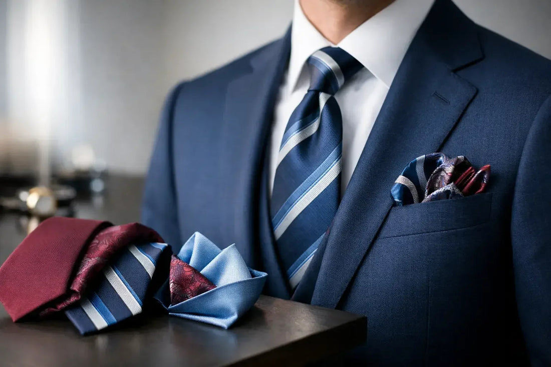How to Match Tie and Pocket Square with Style