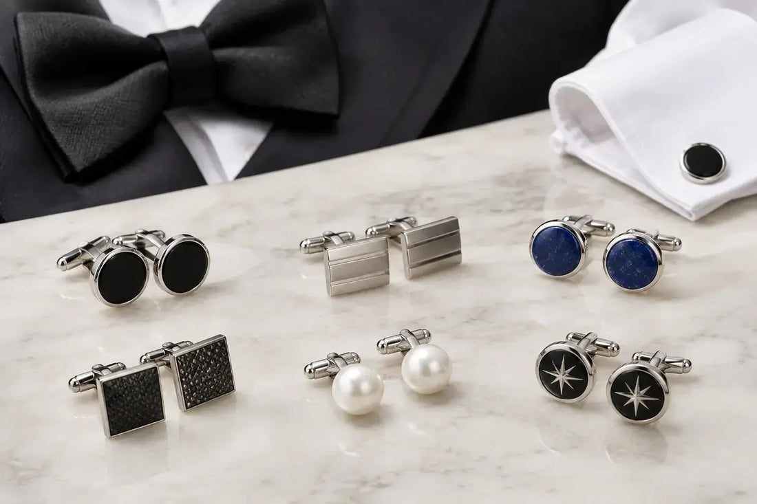 Best Cufflinks for a Tuxedo: 6 Classic Styles
