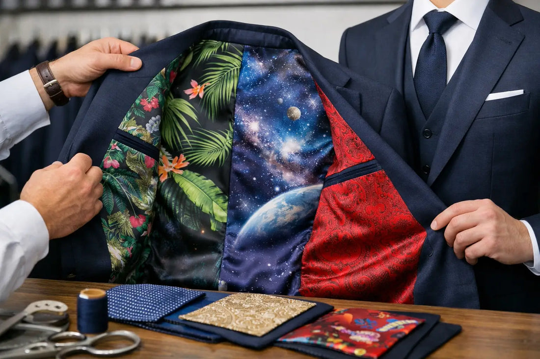 How to Design Custom Suit Lining Well