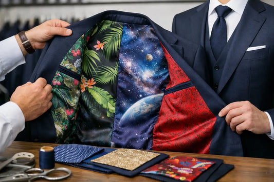 How to Design Custom Suit Lining Well