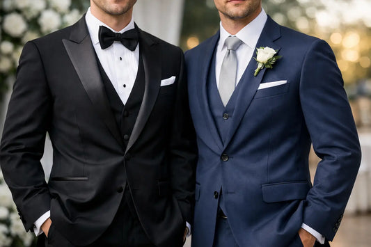 Tuxedo vs Suit Wedding: Which Should You Wear?