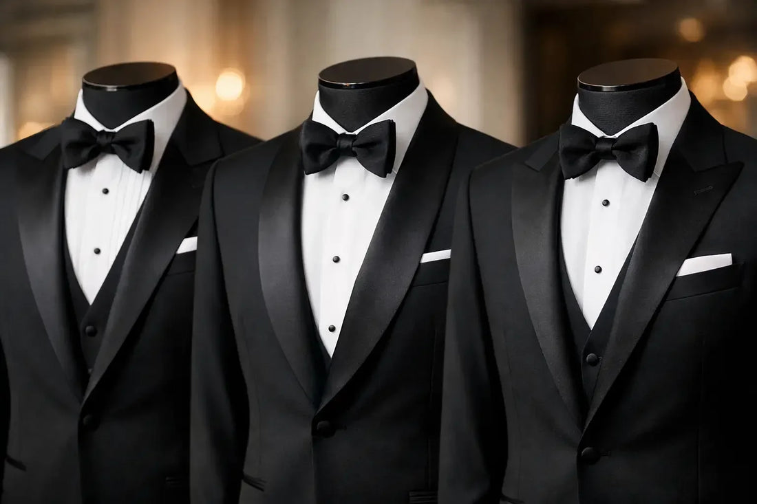A Guide to Tuxedo Lapel Styles for Black Tie
