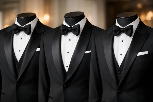 A Guide to Tuxedo Lapel Styles for Black Tie