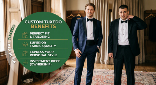 Why Jacksonville Grooms Are Ditching Rental Tuxedos for Custom Wedding Suits
