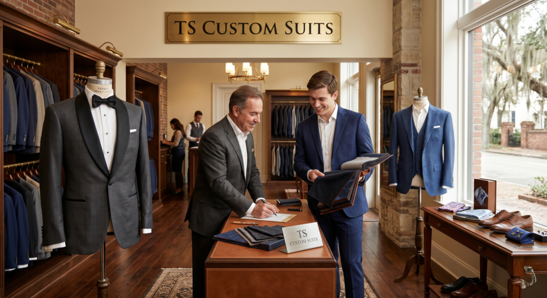 Jacksonville's Bespoke Wedding Suit & Tuxedo Destination: Beach, Southern & Country Club Style