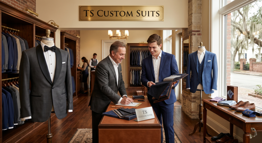 Jacksonville's Bespoke Wedding Suit & Tuxedo Destination: Beach, Southern & Country Club Style