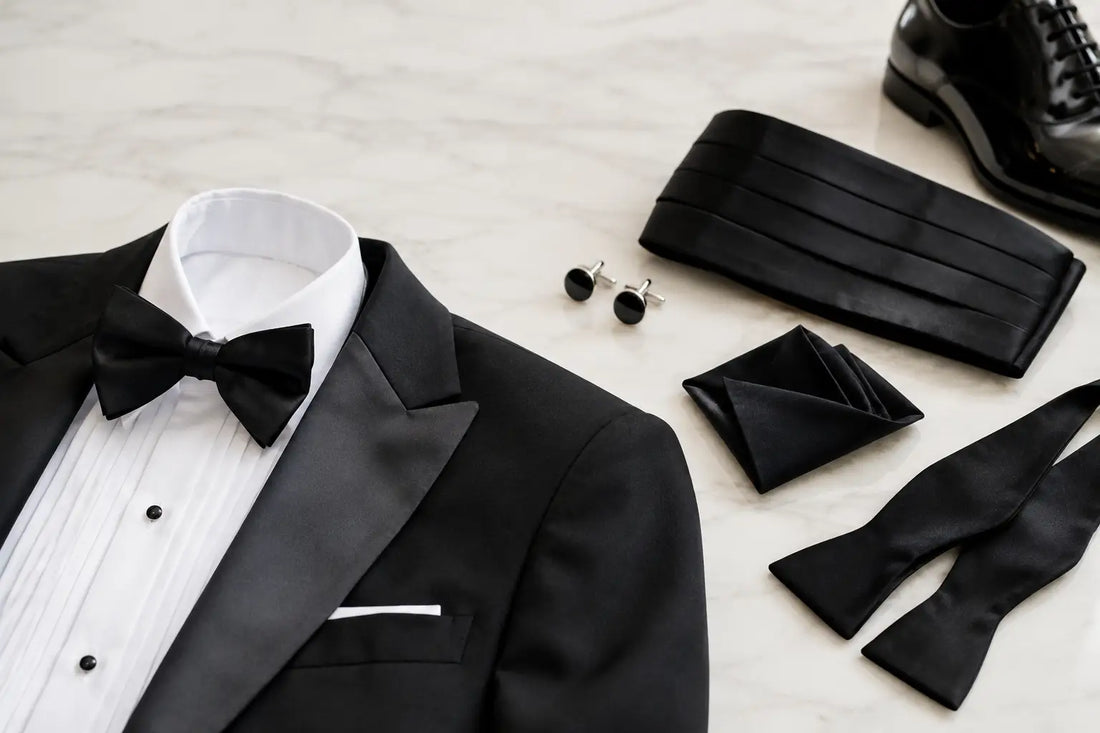 A Guide to Tuxedo Accessories for Black Tie