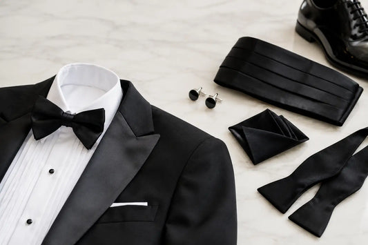 A Guide to Tuxedo Accessories for Black Tie