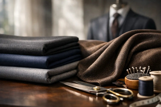 A Guide to Luxury Suit Fabrics That Last
