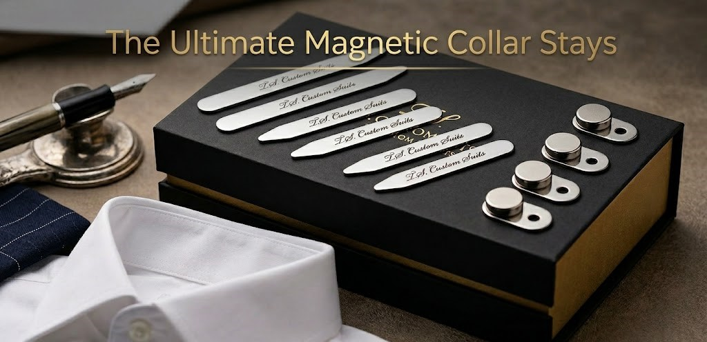 The Gentleman's Essential: Why Magnetic Collar Stays Transform Your Shirt's Appearance