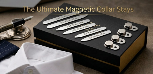 The Gentleman's Essential: Why Magnetic Collar Stays Transform Your Shirt's Appearance