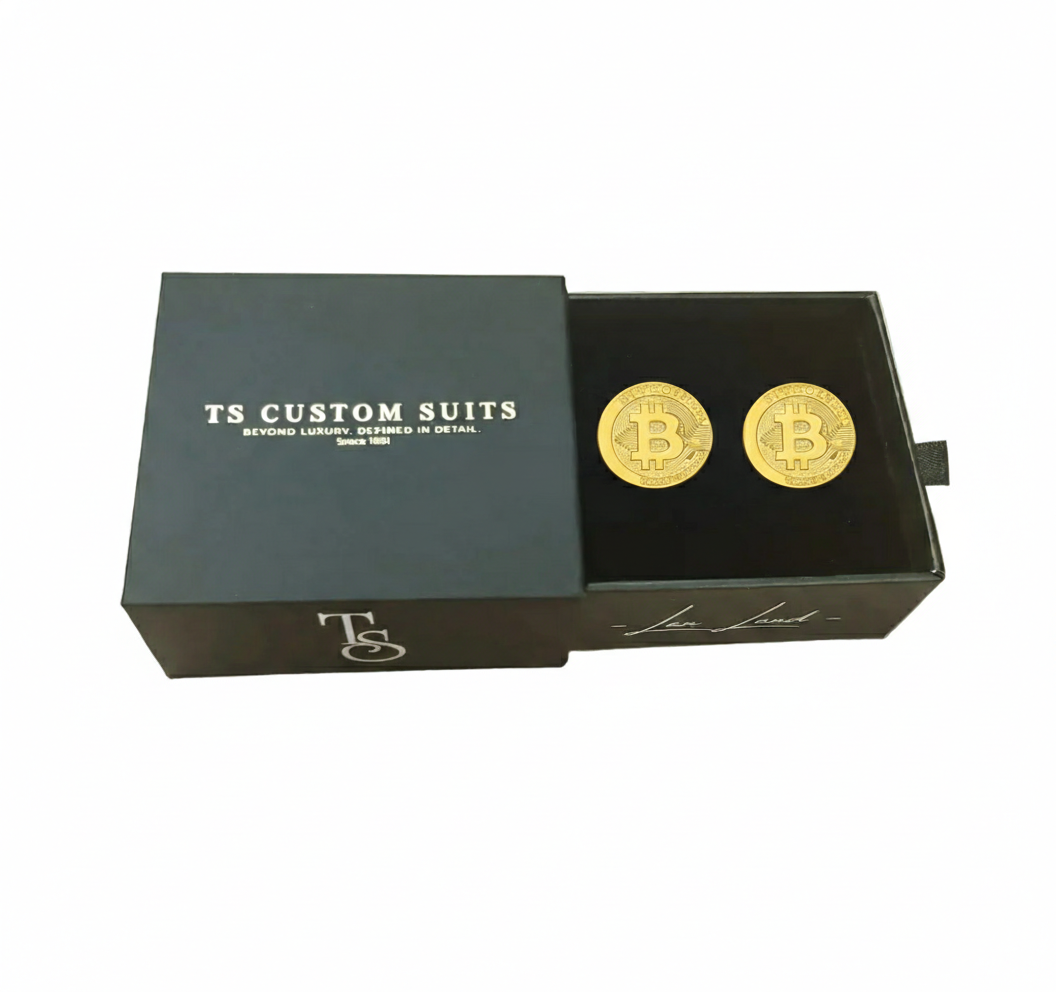 The Digital Sovereign Bitcoin Cufflinks