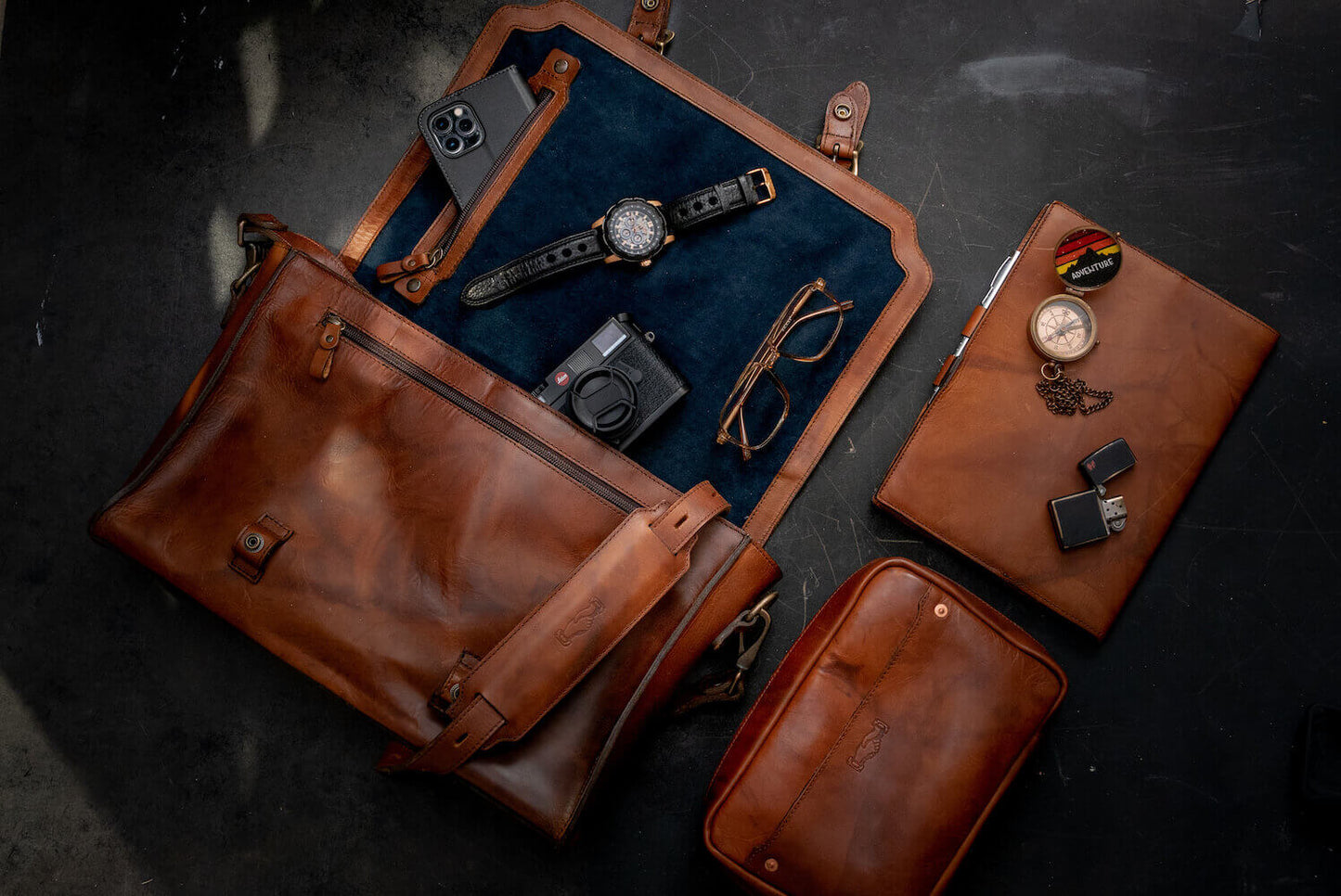 Heritage Leather Briefcase