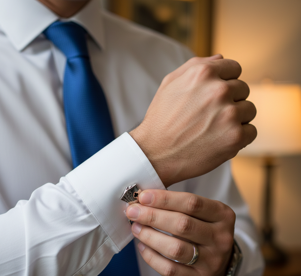 The High Roller Poker Cufflinks