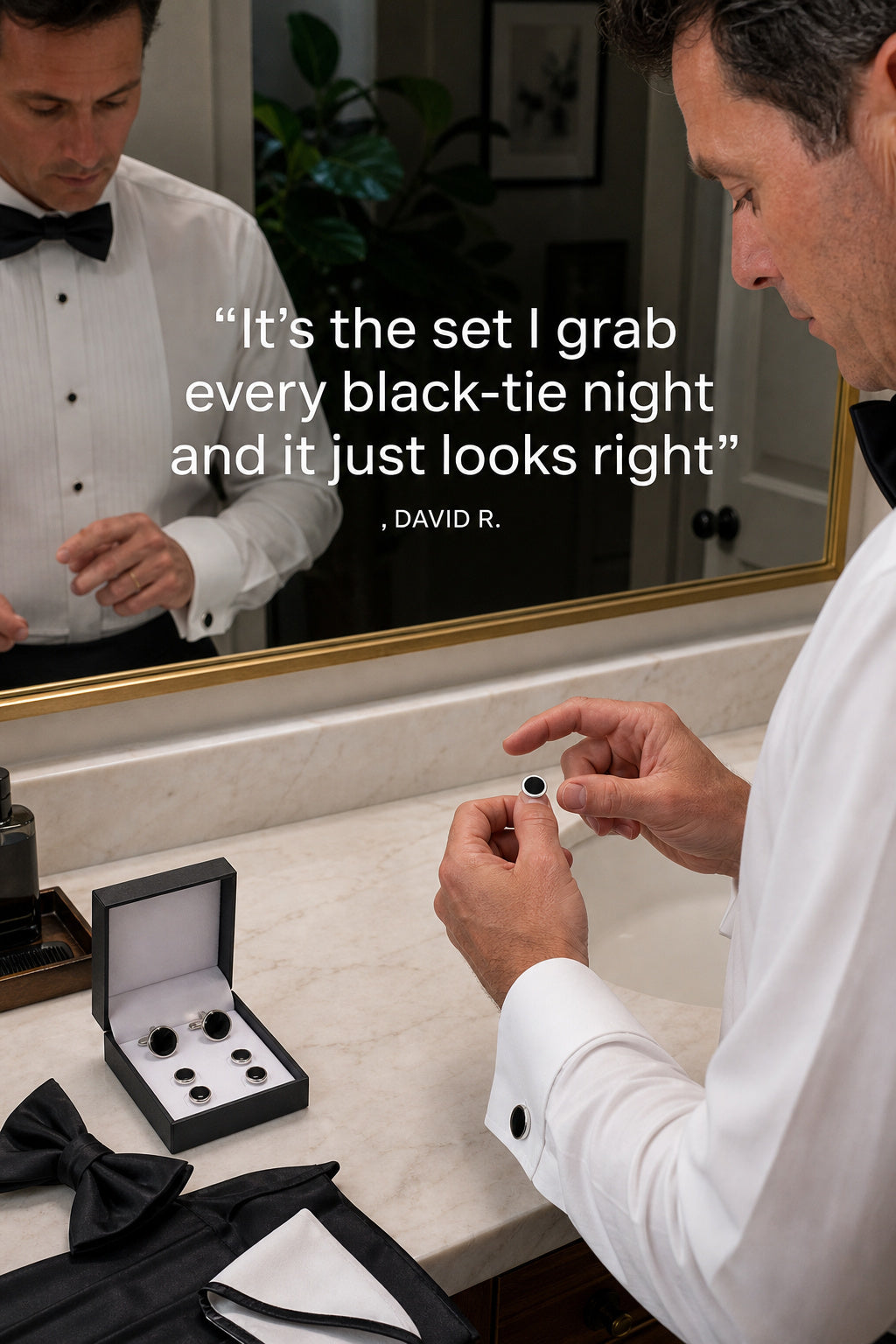 Stud Set with Cufflinks