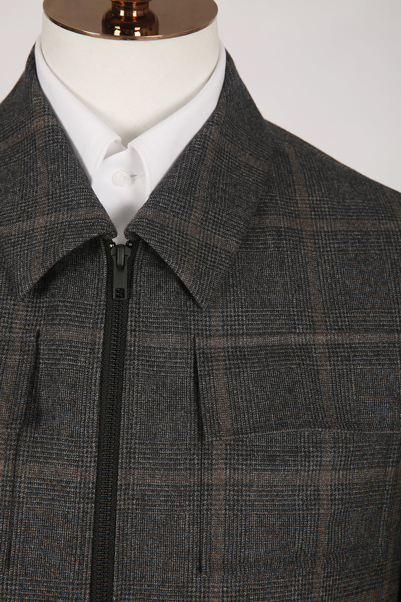 The Cropped 100% Wool Jacket