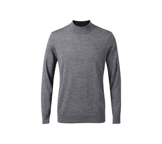 The Hadley 100% Pure Wool Half Collar Sweater