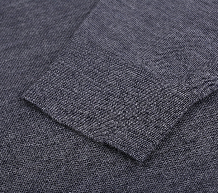 The Hadley 100% Pure Wool Half Collar Sweater