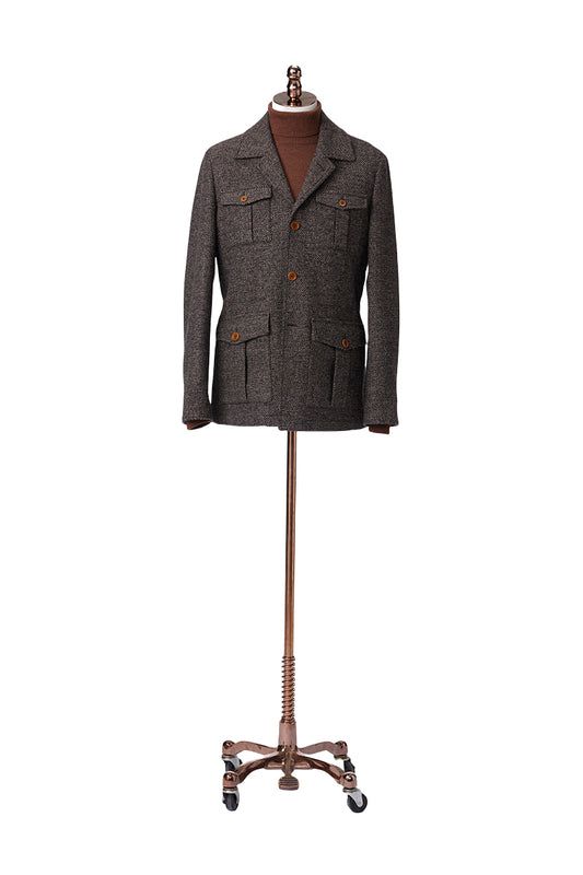 The Heritage Tweed Jacket – Sustainable Wool Blend