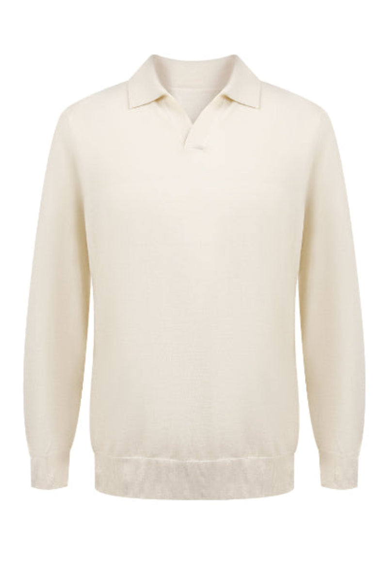 The 100% Cashmere V-Neck Sweater
