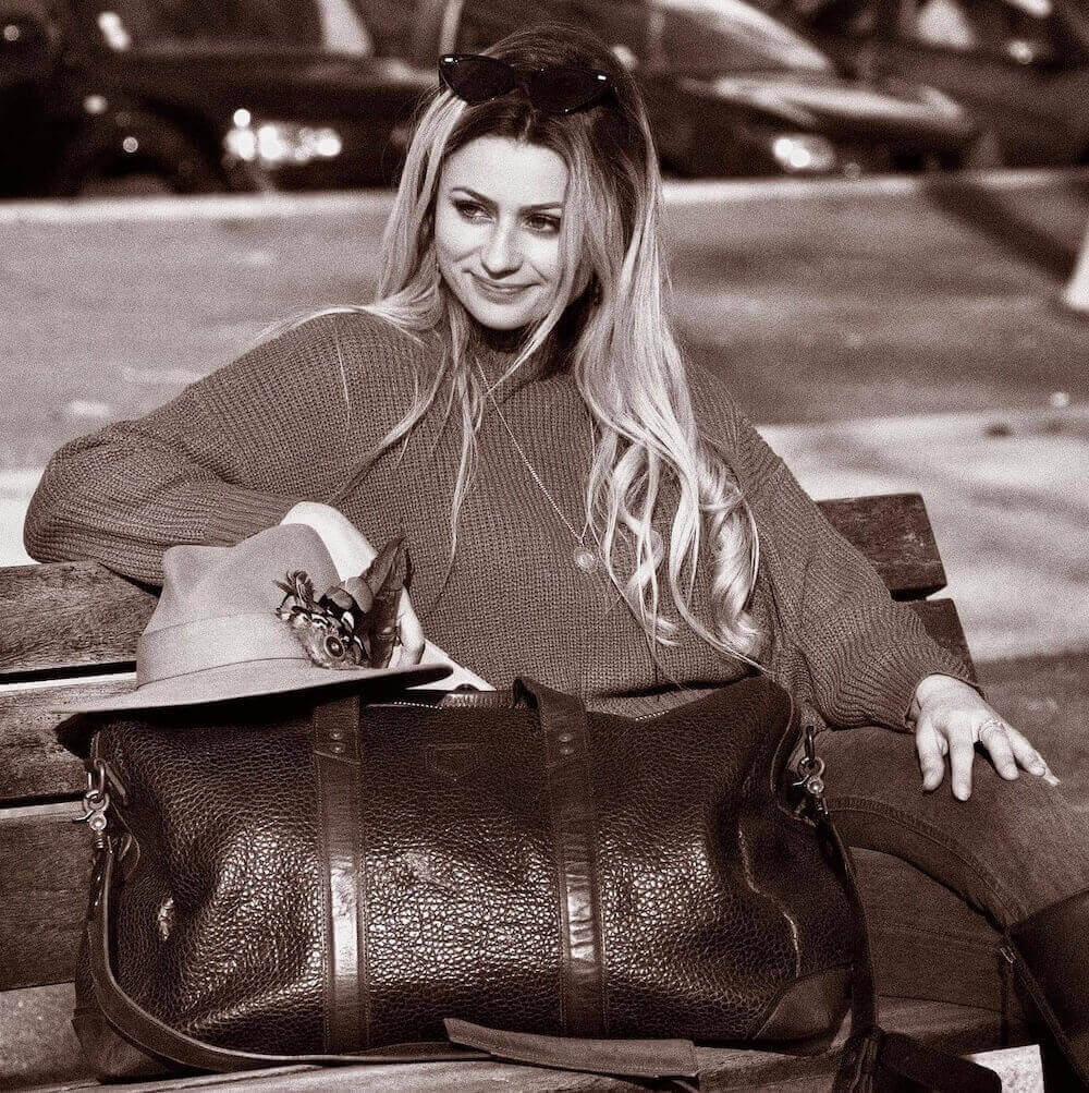 Theodore Leather Duffle Bag