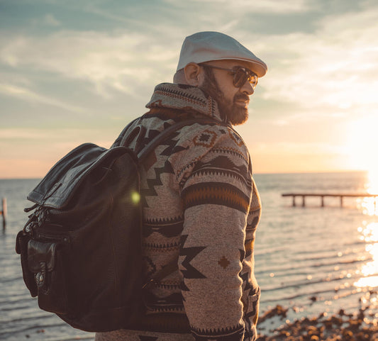 Theodore Leather Backpack